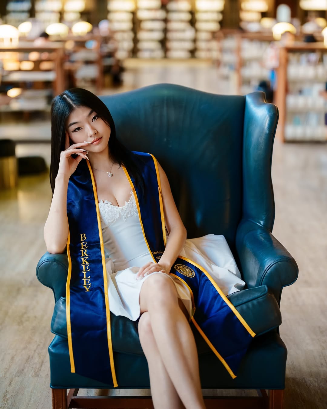 UC Berkeley Graduation Photos at Doe Library & Sather Gate