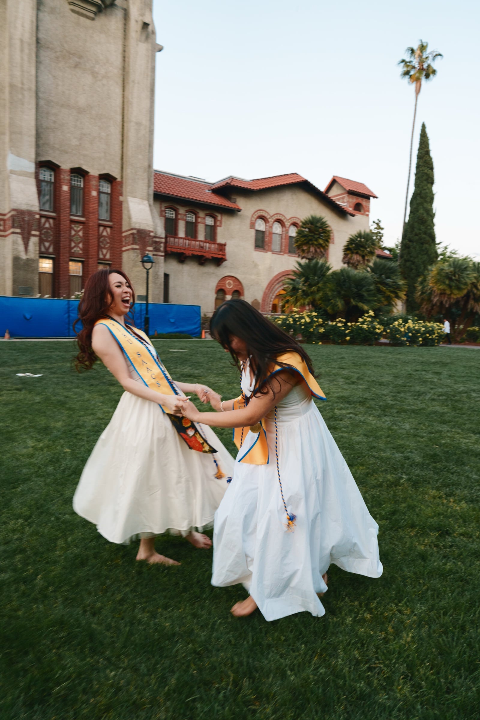 Jenn's SJSU Graduation Session — Cap Tosses, Research Posters, and a Best Friend By Her Side — image 2