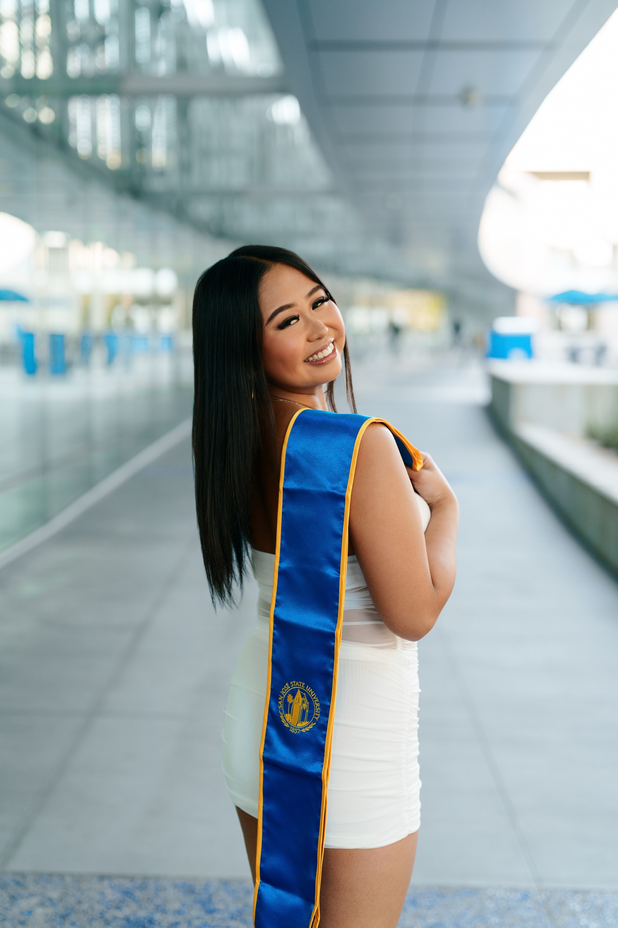 Blue and Gold at SJSU — A Sigma Omicron Pi Grad Shoot