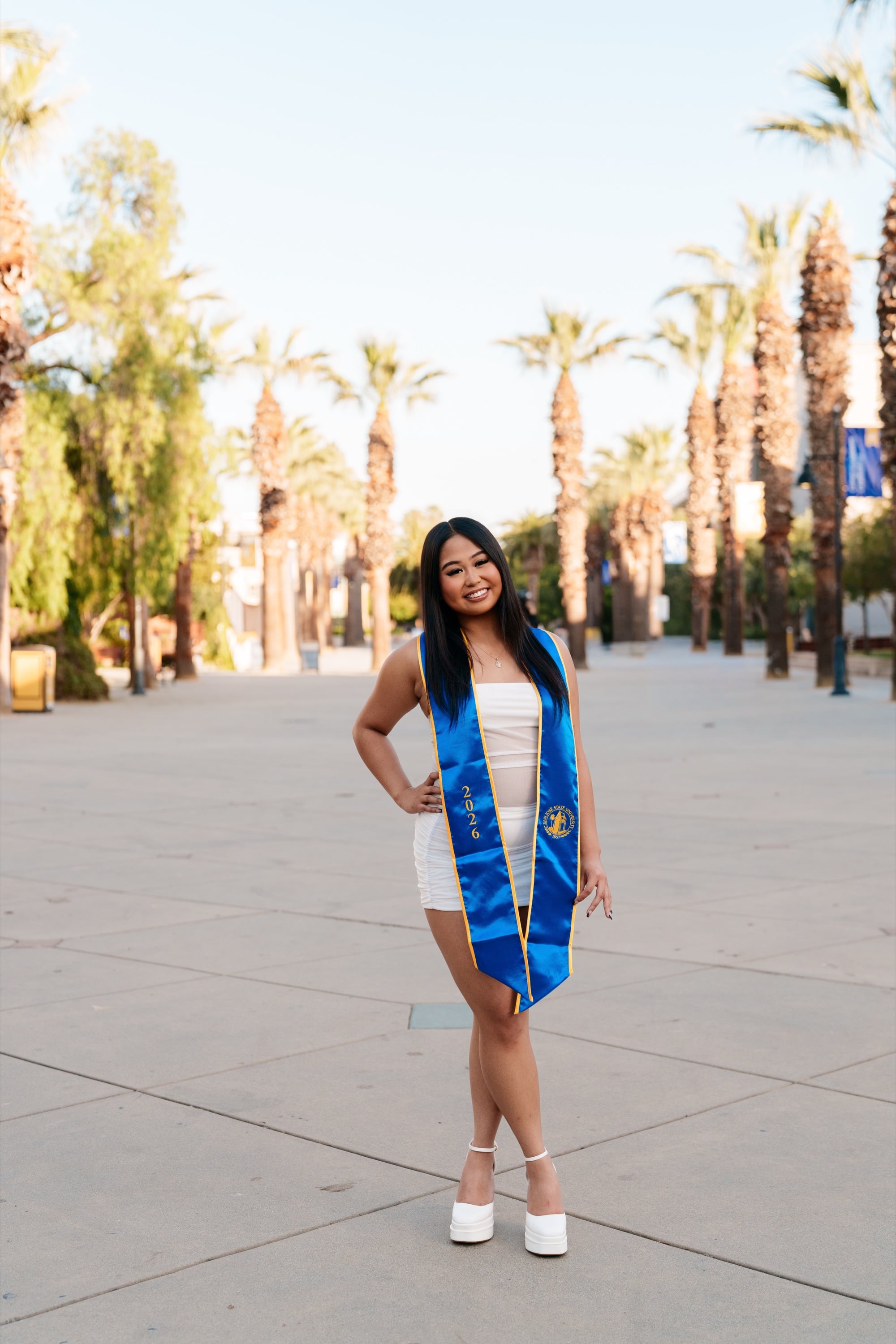 Blue and Gold at SJSU — A Sigma Omicron Pi Grad Shoot — image 3
